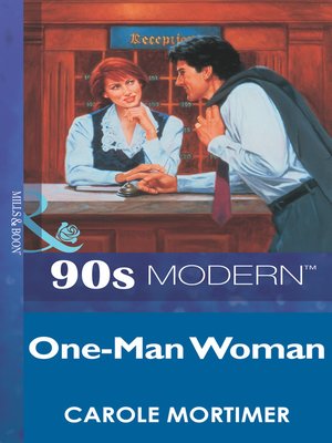 cover image of One-Man Woman